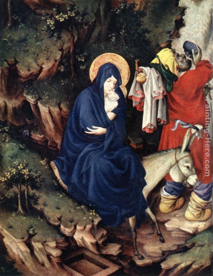 Melchior Broederlam The Flight into Egypt